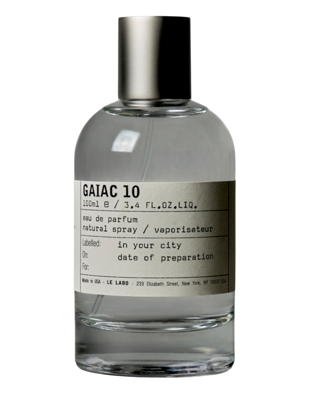 Le Labo GAIAC 10